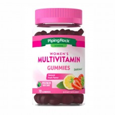 Womens Multivitamin + Collagen - 70 gummies Fruit flavour Piping Rock
