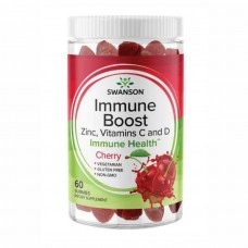 Immune Boost with Acerola,Zinc,Vitamins C and D - 60 Gummies Cherry (До 11.23) Swanson