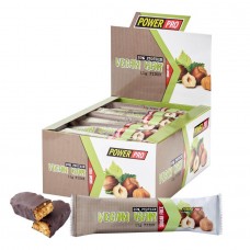 Веганские протеиновые батончики, Vegan Bar 32% protein - 20x60g Power Pro