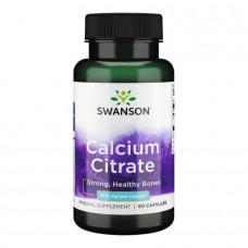 Calcium Citrate 200 mg - 60 Caps Swanson