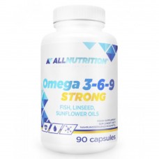 Омега 3-6-9, Omega 3 6 9 Strong -90caps Allnutrition
