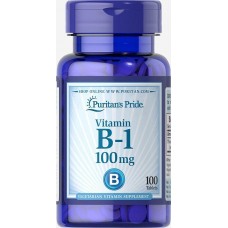 Вітамін В1 Puritan's Pride (Vitamin B-1) 100 мг 100 таблеток
