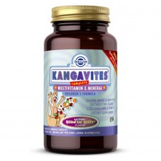 Детский комплекс с витаминами и минералами со вкусом ягод Solgar (Kangavites Complete Multivitamin & Mineral Chewable) 120 жевательных таблеток