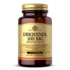 Убіхінол Solgar (Ubiquinol) 100 мг 50 капсул