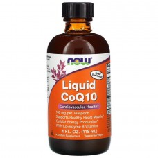 Жидкий коэнзим Q-10 Now Foods (Liquid CoQ10) 118 мл