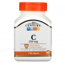 Вітамін С 21st Century (Vitamin C) 250 мг 110 таблеток