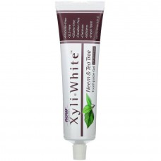 Зубна паста-гель з німом і чайним деревом Now Foods (Toothpaste Gel Solutions) 181 г