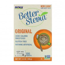 Стевія Now Foods (Original Better Stevia) 100 пакетиків
