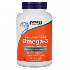 Омега-3 Now Foods (Omega-3) 180 гелевых капсул
