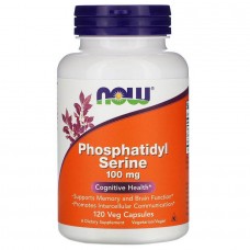 Фосфатидилсерин Now Foods (Phosphatidyl Serine) 100 мг 120 капсул