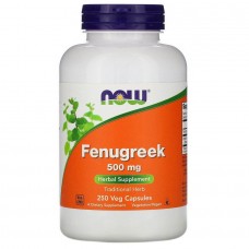Пажитник Now Foods (Fenugreek) 500 мг 250 капсул