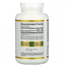 Вітамін C California Gold Nutrition (Gold C Vitamin C) 1000 мг 240 рослинних капсул