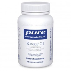 Масло Огуречника Pure Encapsulations (Borage Oil) 60 капсул