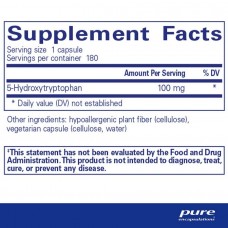Гідрокситриптофан Pure Encapsulations (5-HTP Hydroxytryptophan) 100 мг 180 капсул
