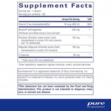 Кортизол для спокою Pure Encapsulations (Cortisol Calm) 120 капсул