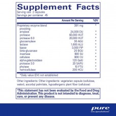 Травні ферменти Pure Encapsulations (Digestive Enzymes Ultra) 90 капсул