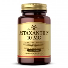 Астаксантин, Astaxanthin 10 mg - 30 softgels Solgar
