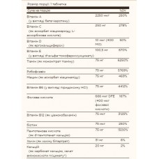 Мультивитамины формула, Formula VM-75® - 60 tabs Solgar