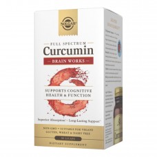 Куркумін, Full Spectrum Curcumin Brain Works - 90 Licaps Solgar