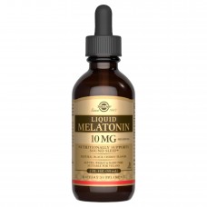 Мелатонін, Liquid Melatonin 10 mg - 59 ml Natural Black Cherry Solgar