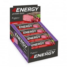 Протеїнові батончики, 4 ENERGY - 24 x 40g Cherry VALE