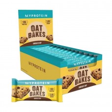 Протеиновое печенье, Oat Bakes - 12x75g Chocolate Chip Myprotein
