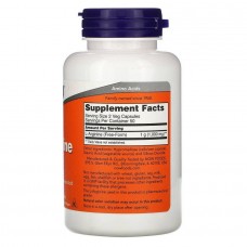 Аргинин Now Foods (L-Arginine) 500 мг 100 капсул