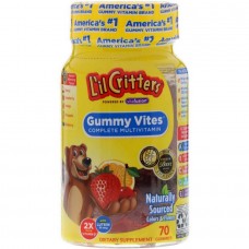 Дитячі мультивітаміни, Gummy Vites Complete, L'il Critters, 70 мультивітамінних жувальних цукерок