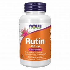 Рутин, Rutin 450 mg - 100 vcaps Now Foods