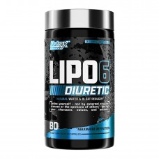 Жироспалювач, Lipo-6 Diuretic - 80 caps Nutrex