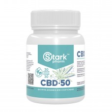 Канабідіол, Stark CBD 50mg - 30 caps Stark Pharm