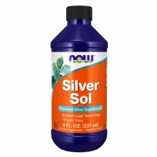 Колоїдне Срібло, Silver Sol Liquid - 8 fl oz Now Foods