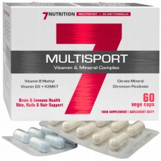 Вітамінно-мінеральний комплекс 7 Nutrition Multisport Vitamin & Mineral Complex, 60 caps  7Nutrition