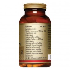 Вітамін С Solgar Vitamin C 1000 mg With Rose Hips 100 Tablets  Solgar