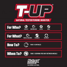 Бустер тестостерона Nutrex Research T-UP Black 120 caps  Nutrex