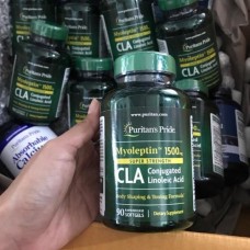 Конъюгированная линолевая кислота Puritan's Pride Super Strength Myo-Leptin CLA 1500 mg 90 Softgels  Puritan's Pride