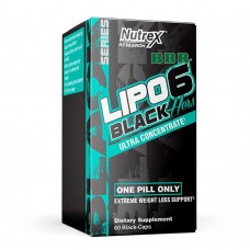 Жироспалювач Nutrex Lipo-6 Black Hers Ultra Concentrate 60 caps