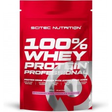 Протеїн Scitec Nutrition 100% Whey Protein Professional 1000 g (Strawberry white chocolate)