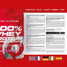 Протеин Scitec Nutrition 100% Whey Protein Professional 1000 g (Strawberry white chocolate)  Scitec Nutrition