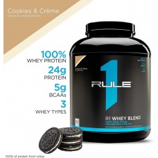 Протеин Rule 1 R1 Whey Blend 2270g (Cookies and cream)  Rule one