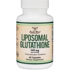 Липосомальный глутатион Double Wood Supplements Liposomal Glutathione 500 mg 60 capsules