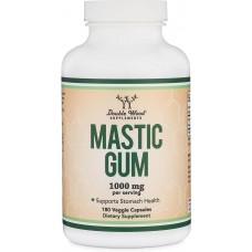 Мастиковая смола Double Wood Supplements Mastic Gum 1000 mg 180 capsules