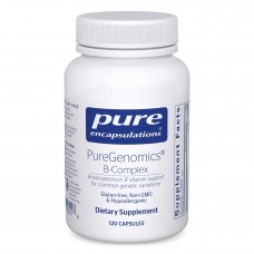 Комплекс витаминов группы B Pure Encapsulations (PureGenomics B-Complex) 120 капсул