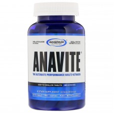 Anavite, кращі полівітаміни для продуктивності, Gaspari Nutrition, 180 таблеток