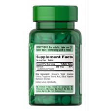 Селен Puritan's Pride Selenium 200 mcg 100 Tablets  Puritan's Pride