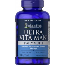 Вітаміни для чоловіків Puritan's Pride Ultra Vita Man Time Release 180 Caplets Puritan's Pride