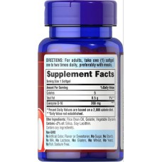 Коэнзим Puritan's Pride Co Q-10 200 mg (Q-SORB) 30 Softgels  Puritan's Pride