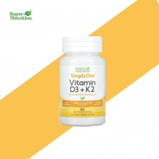 Вітаміни D3 та К2 Super Nutrition Vitamin D3 + K2 60 Veggie Capsules  Super Nutrition