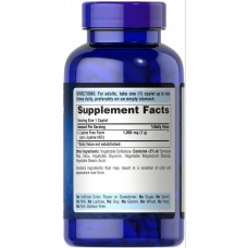 L-лизин Puritan's Pride L-Lysine 1000 mg 250 caps  Puritan's Pride