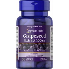 Экстракт виноградных косточек Puritan's Pride Grapeseed Extract 100 mg 50caps Puritan's Pride